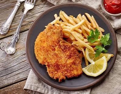 Snitzel Patates Kızartması