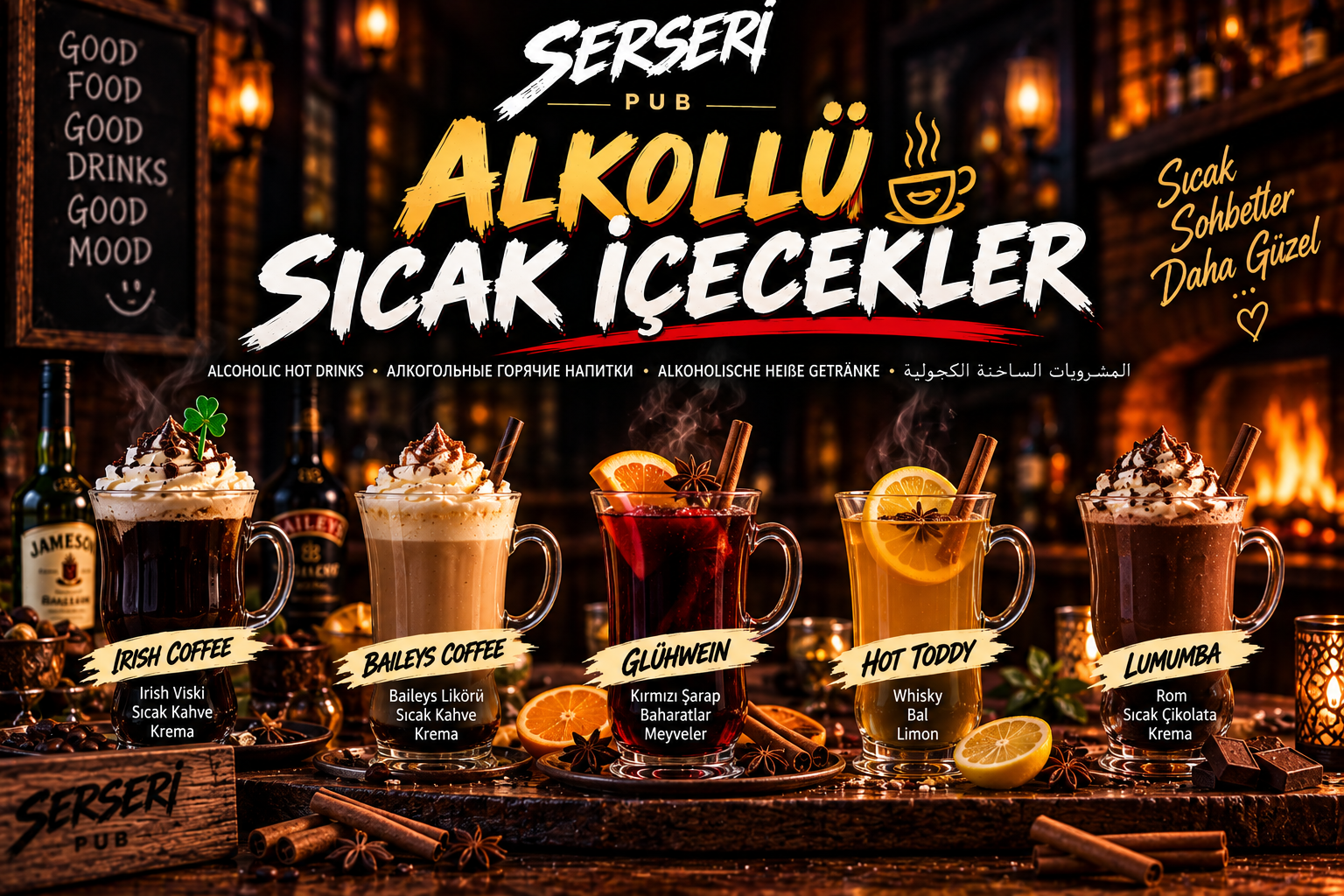Alkollü Sıcak İçecekler