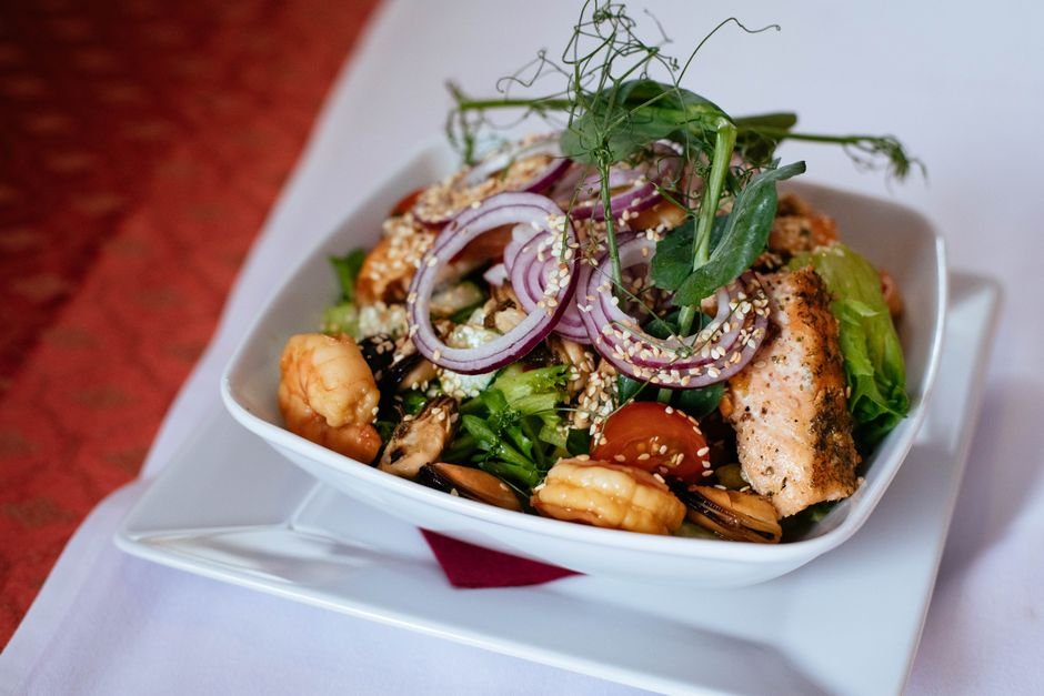 Somon Izgara Salata